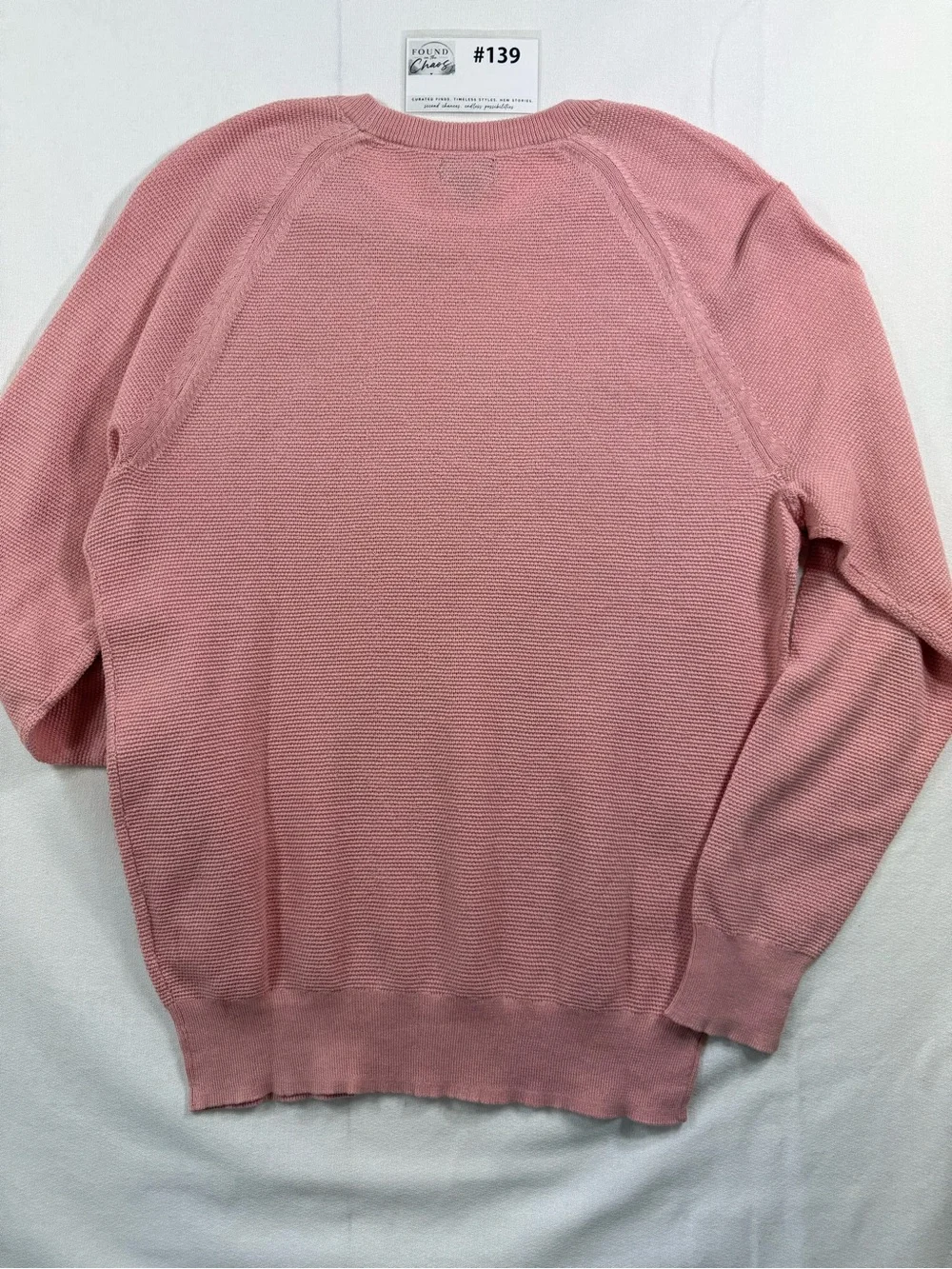 NWT J. Crew Men's Crewneck Sweater in Dusty Rose